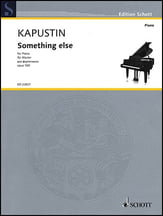 Something Else, Op. 160 piano sheet music cover